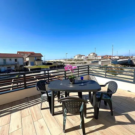 O Courant - T3 Terrasse Vue Ocean Mimizan